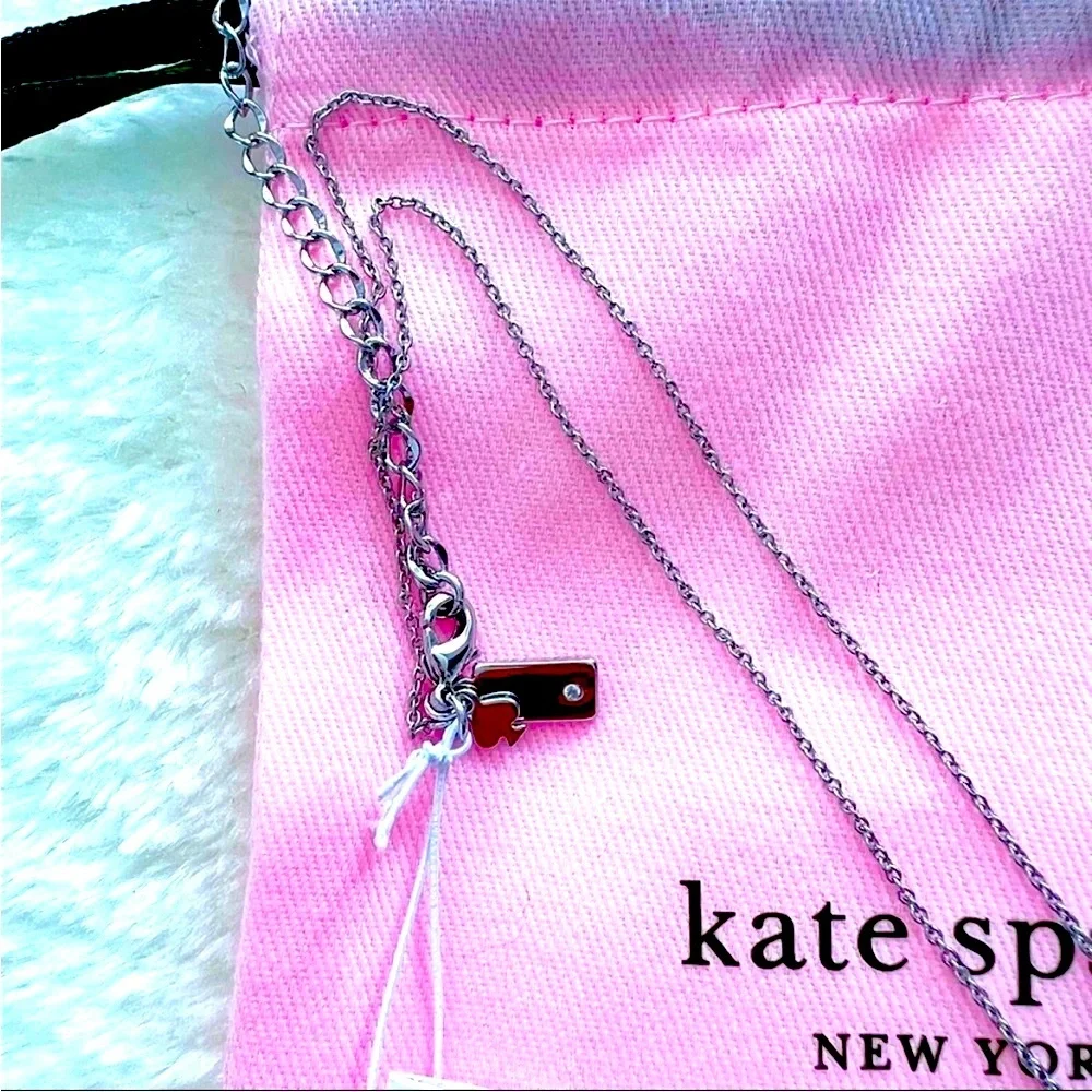 Kate Spade Novelty Magic Rabbit Mini Bunny Pendant Necklace